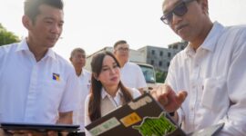 Li claudia panatu titik banjir dan akan evaluasi. Foto:dok/Humas BP