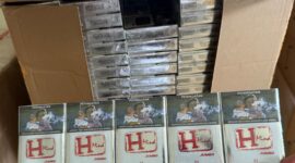 Salah satu rokok ilegal H Mild yang disita Bea cukai. Foto:Dok/Humas Bea Cukai