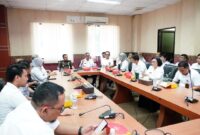 Pemko dan BP Batam serta Kejari bahas aturan reklame. Foto:Diskominfo Batam