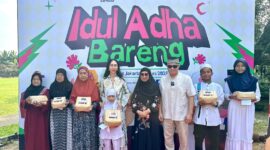 JNE dan TIKI berkurban pada Jumat (6/6). Foto:Dok/JNE