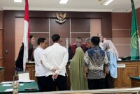 Sindang sengketa Kapal MT Arman. Foto:dok/Kejari Batam