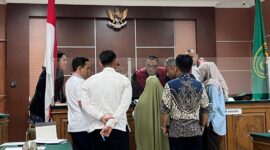 Sindang sengketa Kapal MT Arman. Foto:dok/Kejari Batam