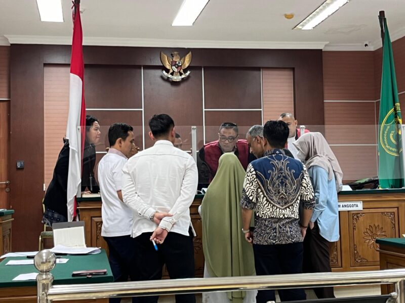 Sindang sengketa Kapal MT Arman. Foto:dok/Kejari Batam