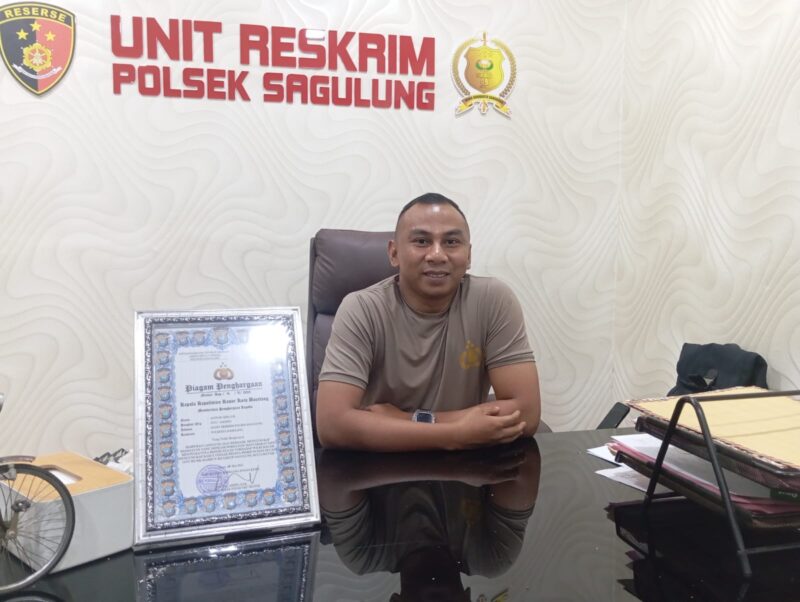 Kanit Reskrim Polsek Sagulung Iptu Anwar Aris