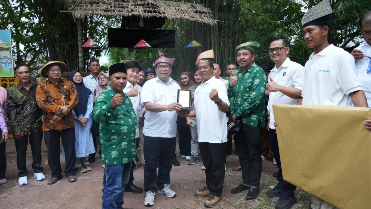 Deputi Bidang Investasi dan Pengusahaan BP Batam, Fary Francis, melakukan kunjungan kerja ke Kampung Sawah, Tanjung Riau, Kecamatan Sekupang, pada Selasa (10/6/2025). Foto:Humas BP Batam