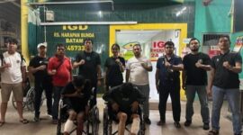 Dua pelaku jambret yang ditangkap tim Jatanras Polresta Barelang dan Buser Batam Kota setelah mendapat pengobatan luka tembak di rumah sakit di Kota Batam, Kamis (12/6/2025). Matapedia6.com/Dok Polisi