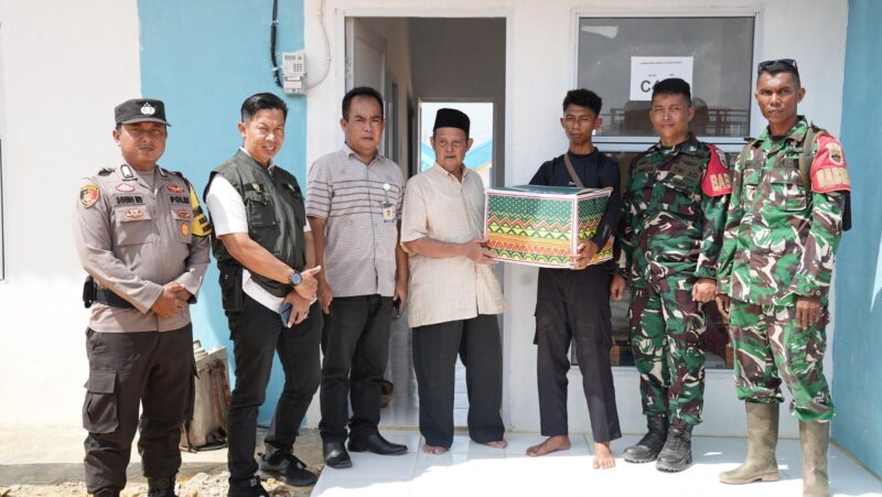 Warga yang pindah ke hunian di Tanjung Banon. Foto:Humas BP Batam