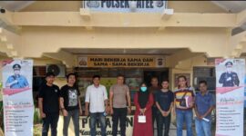 Terduga pelaku yang diamankan Polisi. Foto:dok/Polsek Sagulung