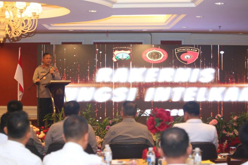Kapolda Kepri Irjen Pol Asep Syafrudin hadiri Rakernis di Fungsi Intelijen Keamanan Tahun Anggaran 2025 di Hotel Harmoni One Batam, Rabu (25/6/2025). Matapedia6.com/Dok Humas Polda