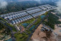 Kawasan Industri di wilayah Batam. Foto;Ist