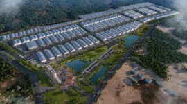 Kawasan Industri di wilayah Batam. Foto;Ist