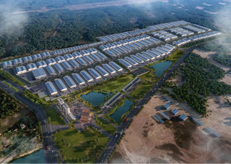 Kawasan Industri di wilayah Batam. Foto;Ist