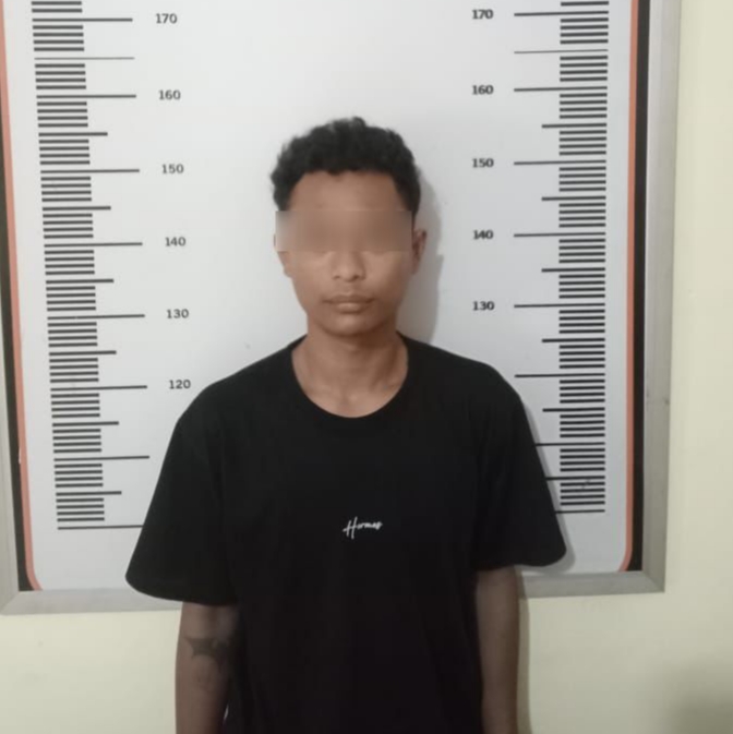 Pelaku pencurian sepeda motor di perumahan puri Barata Sagulung yang berhasil ditangkap Polsek Sagulung, Matapedia6.com/Dok Polsek