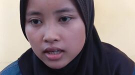 Fitri korban jambret di Batam Kota tepatnya di jalan kawasan Industri dua Batam Centre pada Rabu (4/6/2025) lalu. Matapedia6.com/Luci