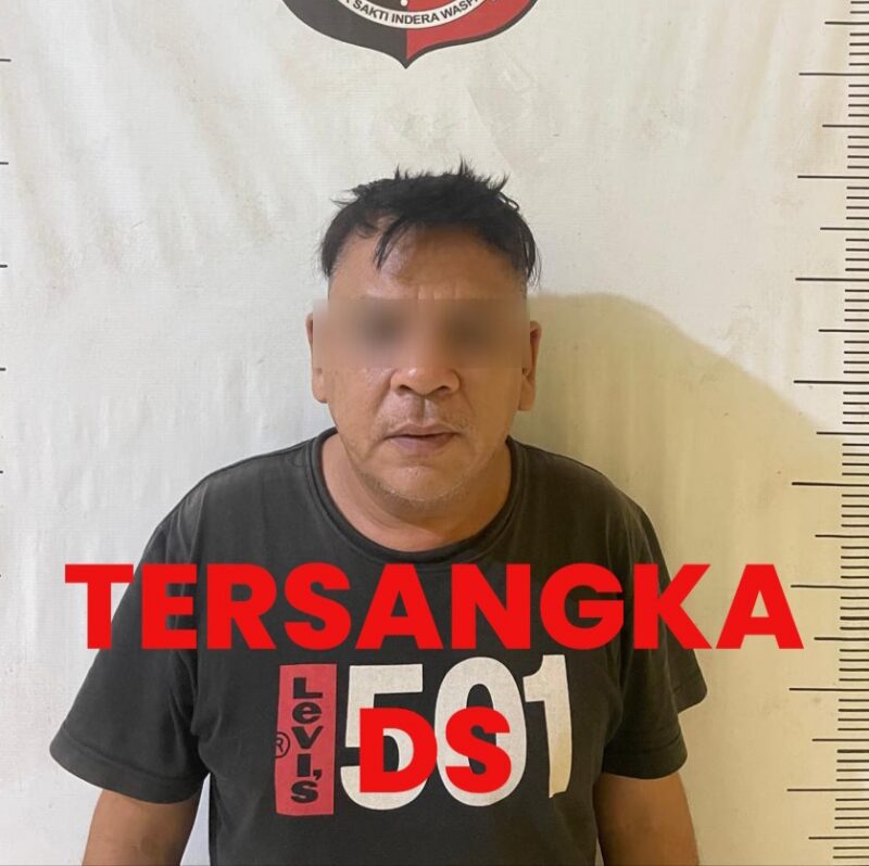 DS pelaku yang ditangkap Polsek Batam kota diduga sebagai pengiriman PMI Ilegal ke Kamboja, Kamis (12/6/2025). Matapedia6.com/Dok Polsek