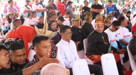 Ketua DPRD Batam Kamaludin saat hadir dalam pemusnahan dua ton sabu, Kamis (12/6). Foto: dok/sekwan