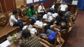 Ketua DPRD Kota Batam Kamaluddin dan Wakil Ketua. Foto;ist