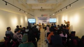 Bank Indonesia Kepri bersama jurnalis gelar Capacity Building‘ Kehumasan 2025 di Antara Heritage Centre, Jakarta, Selasa (29/7/2025). Foto:Ist