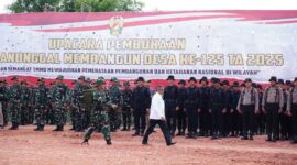 Sekretaris Daerah Kota Batam, Jefridin dalam pembukaan yang digelar di Lapangan Kavling Sambau IV, Kecamatan Nongsa, Rabu (23/7). Foto:diskominfo