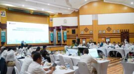 Diskusi bertema “Sinergi dan Kolaborasi dalam Mendukung Keberlangsungan Energi” ini berlangsung di Kantor Korporat PLN Batam, Senin (30/6/2025). Foto:Istimewa