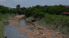 Salah satu titik banjir di wilayah Batam. Foto:ist