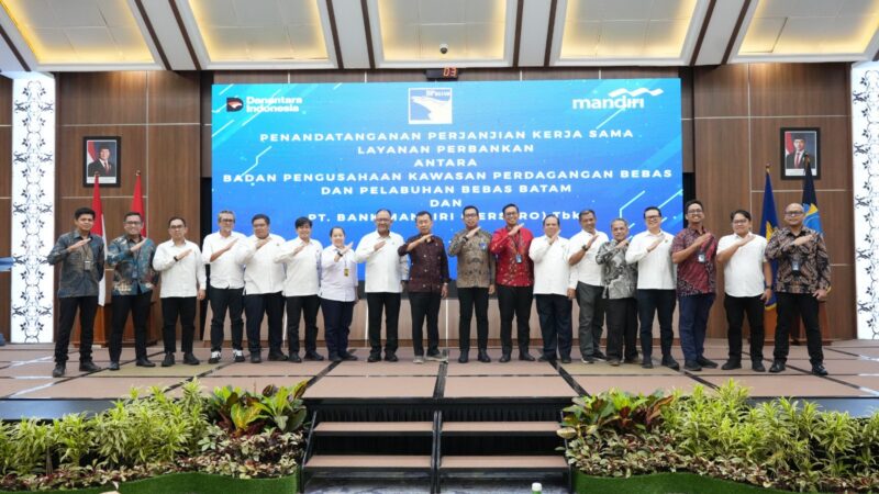 BP Batam bersama Bank Mandiri. Foto:ist