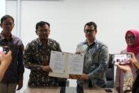 Penandatanganan berlangsung di Gedung Mall Pelayanan Publik Batam Centre. pada Jumat (11/7/2025). Foto:Humas BP Batam