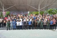 Wali kota Batam sekaligus Kepala BP Batam Amsakar bersama Forkopimda, Senin (14/7/2025). Foto:Ist