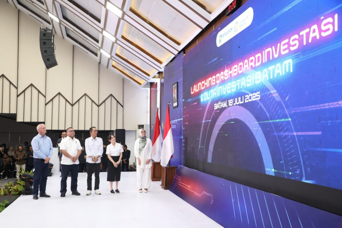 BP Batam Luncurkan Dashboard Investasi dan Duta Investasi 2025, Jumat (18/7/2025). Foto:Humas BP Batam