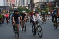 Gowes Santai BP Batam dan pemko Batam serta Polda Kepri, Minggu (20/7/2025). Foto;ist
