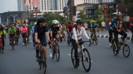 Gowes Santai BP Batam dan pemko Batam serta Polda Kepri, Minggu (20/7/2025). Foto;ist