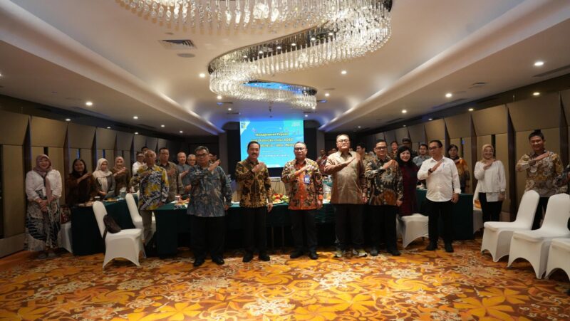 Badan Pengusahaan (BP) Batam menggelar Rapat Management Expose Studi Kelayakan (Feasibility Study) Pembukaan Jalur RORO Batam Johor di Hotel Borobudur, Jakarta, Selasa, (22/7/2025). Foto;ist