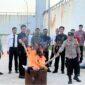 Rutan Batam memusnahkan barang sitaan pada Kamis (24/7/2025). Foto:ist
