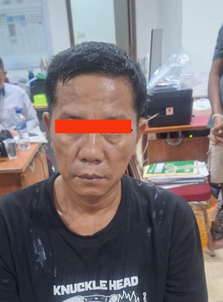 Satu dari lima pelaku yang ditangkap Ditresnarkoba Polda Kepri, Matapedia6.com/Dok Ditresnarkoba