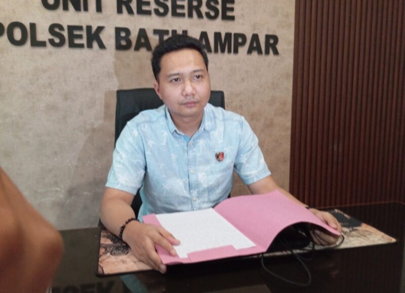Kanit Reskrim Polsek Batuampar Iptu M. Brata