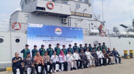 Bank Indonesia Kepri salurkan rupiah berdaulat di pulau terluar, Selasa (22/7/2025). Foto:Zalfirega/matapedia