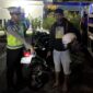 Salah satu pengendara sepeda motor pengguna knalpot Brong yang diamankan Satlantas Polresta Barelang pada Razia Cipta Kondisi, Sabtu (26/7/2025). Matapedia6.com/Dok Humas Polresta