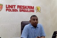 Kanit Reskrim Polsek Sagulung Iptu Anwar Aris. Foto:Zalfirega/matapedia