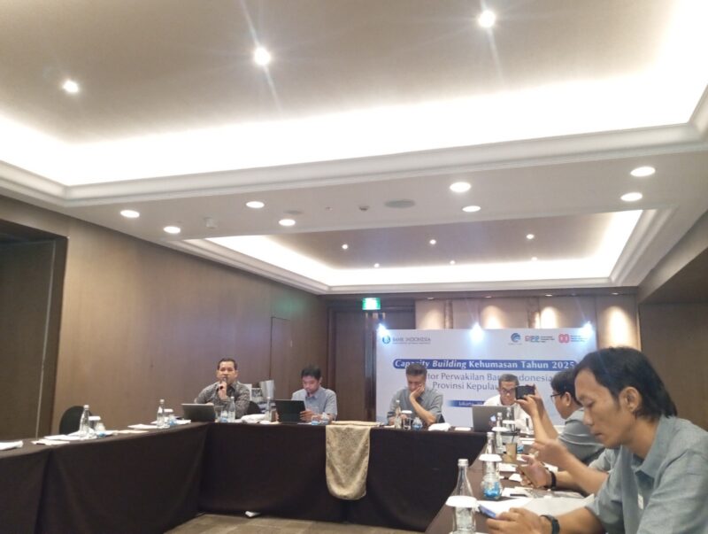 Bank Indonesia Kepri bersama sejumlah jurnalis gelar kegiatan ‘Capacity Building di Hotel Ayana Midplaza Jakarta, Rabu (30/7/2025). Foto:matapedia