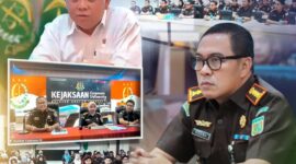 Kejari Batam I Ketut Kasna Dedi saat video call. Foto:dok/Kejaksaan Batam