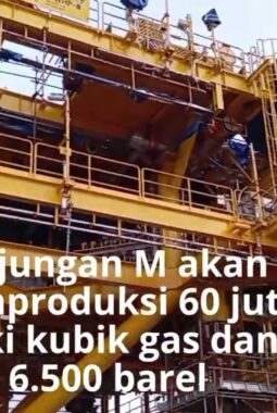 Video: Topside WHP-M Dikirim ke Natuna, Produksi Gas Dipercepat