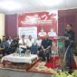 ali Kota Batam Amsakar Ahmad saat memberikan sambutan di acara pembukaan turnamen domino di wilayah Kecamatan Batuaji, Senin (10/8/2025). Matapedia6.com/Diskominfo