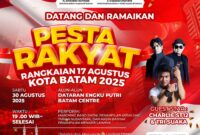 Player perayaan HUT ke-80 Rai tingkat Kota Batam.