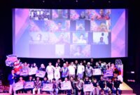 JNE menggelar puncak penghargaan JNE Content Competition 2025 di CGV FX Sudirman, Jakarta Selatan, Rabu (30/7). Foto:JNE