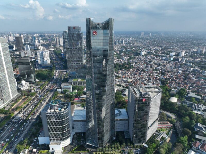 Gedung Telkom di Jakarta. Foto;Ist