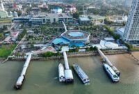 Salah satu pelabuhan di Batam penyumbang kinerja positif semester I. Foto:Humas BP Batam