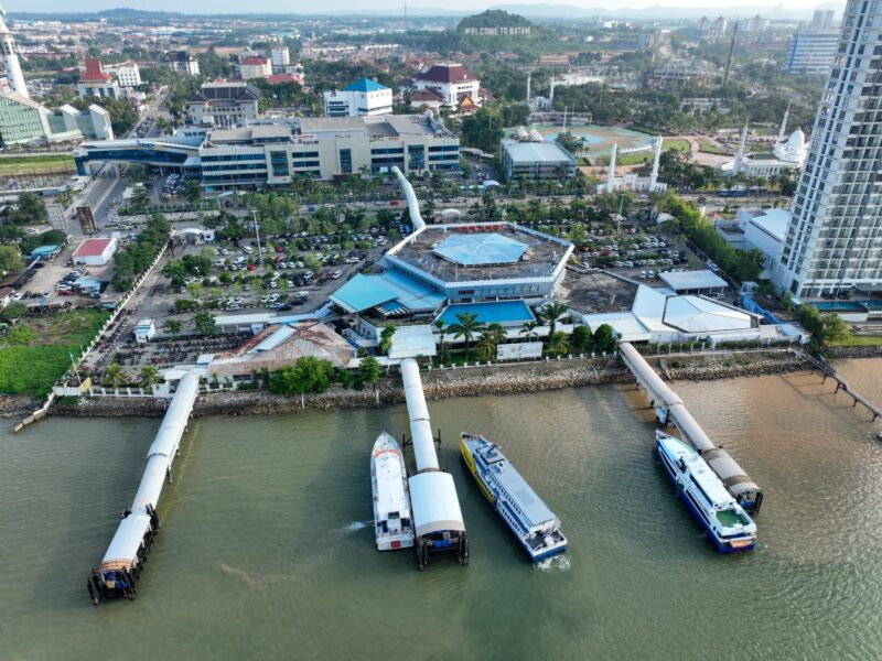 Salah satu pelabuhan di Batam penyumbang kinerja positif semester I. Foto:Humas BP Batam