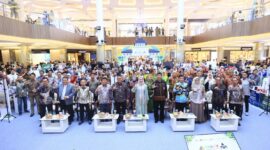 Syariah Financial Fair (SYAFIF) Goes to Bandung di Main Atrium Trans Studio Mall Bandung yang berlangsung 2–3 Agustus 2025. Foto:Dok/OJK