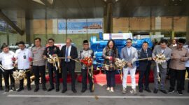 BP Batam bersama Wakil Gubernur Kepri Nyayang saat peresmian 8th Indonesia Marine & Offshore Expo (IMOX) 2025. Foto:Humas BP Batam