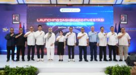 Kepala BP Batam Amsakar dan Wakil Wali Kota Li Claudia beberapa hari lalu. Foto;Humas BP Batam